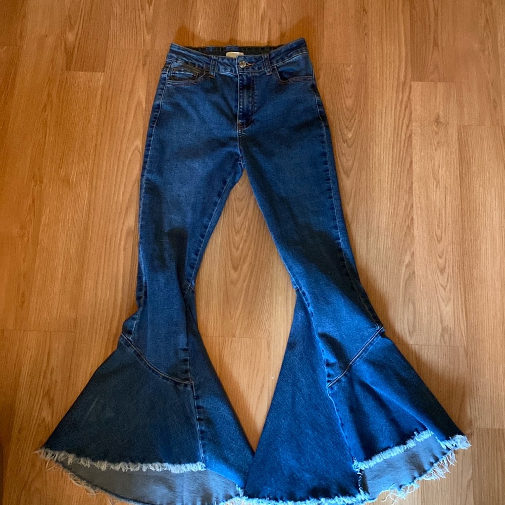flare jeans never worn size 25